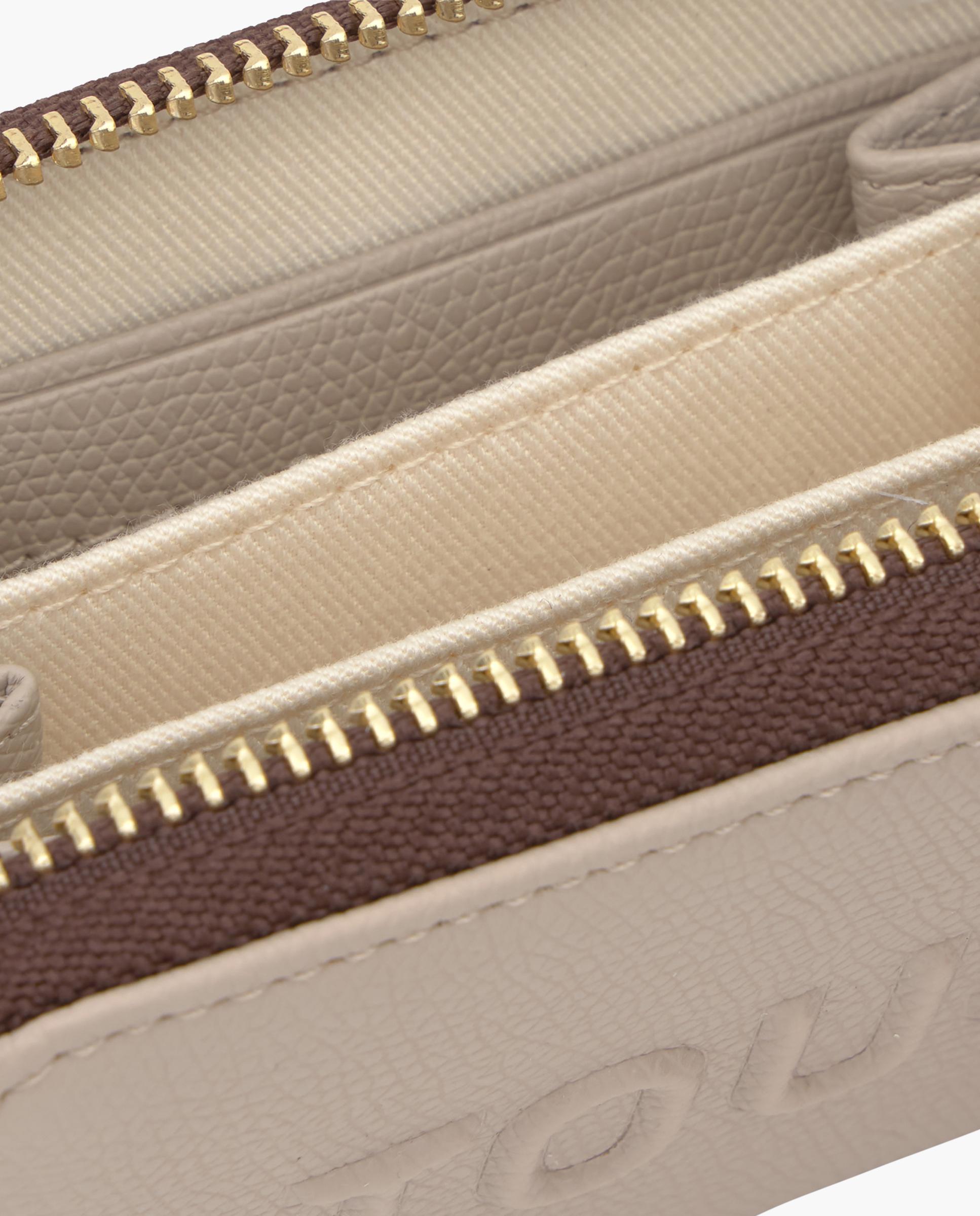 Porta-moedas Back To Basics Médio Taupe-3