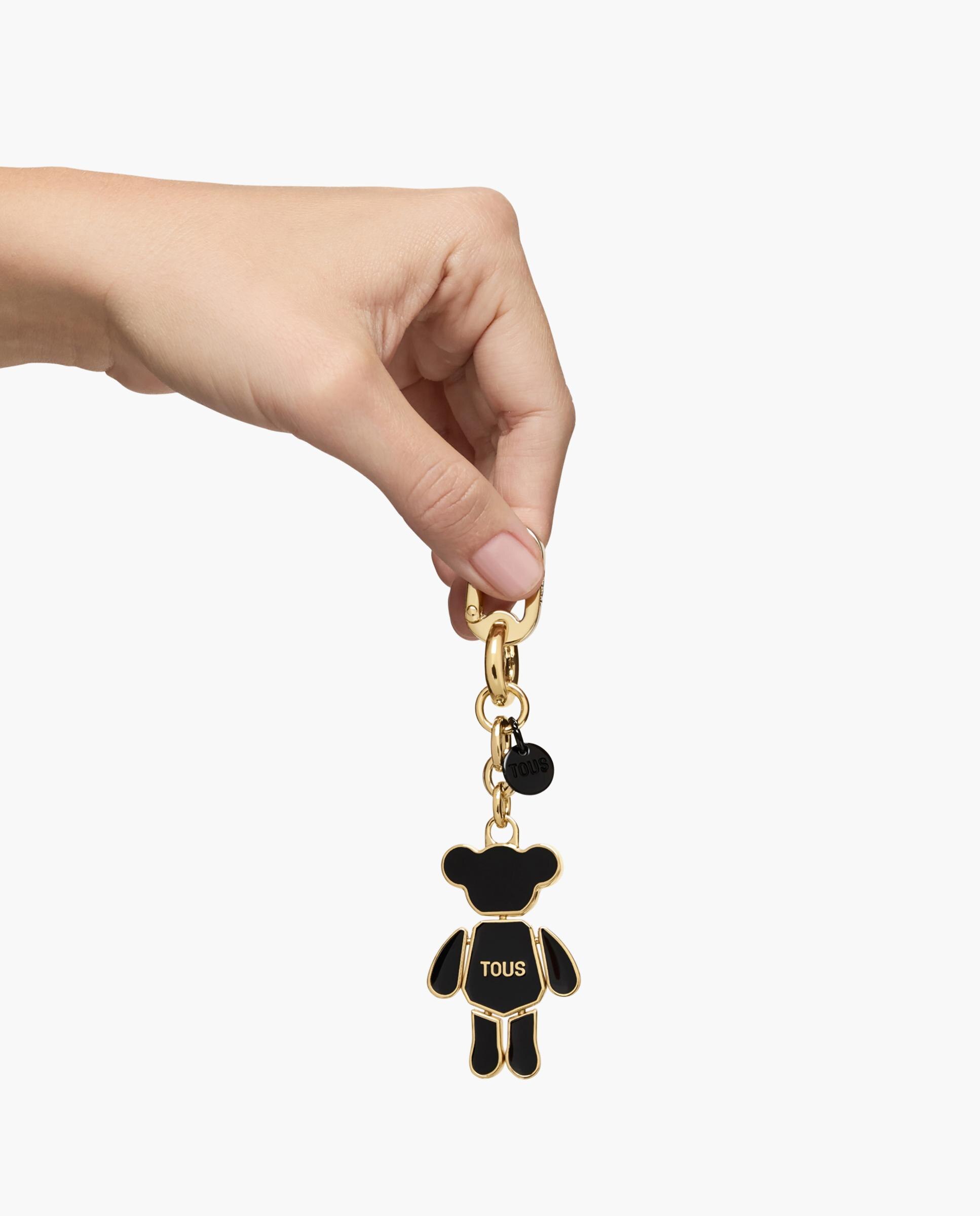 Porta-chaves Puppet Bear com Urso Preto-3