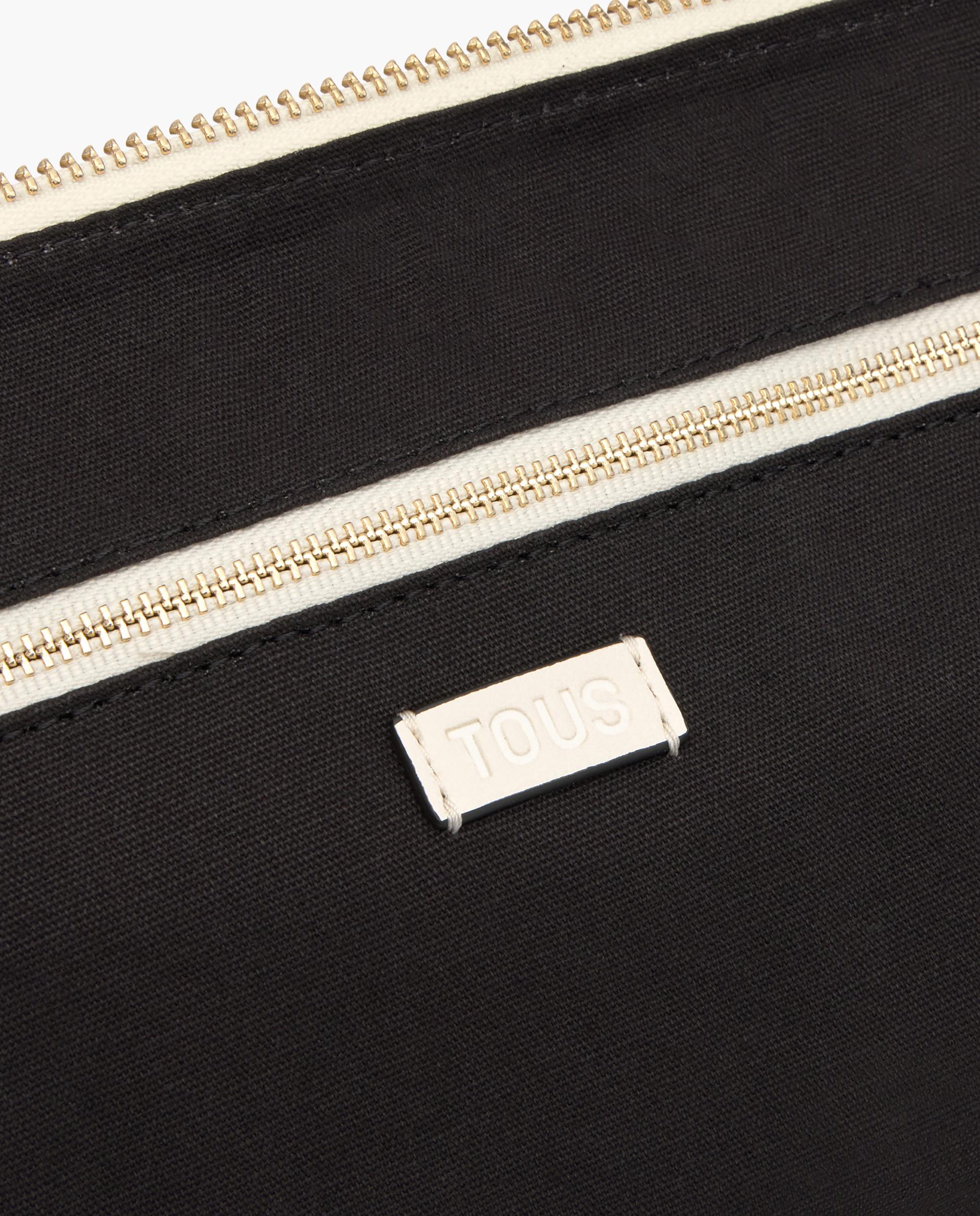 Mala a Tiracolo Kaos Icon Média Transformável Estampada Areia-3