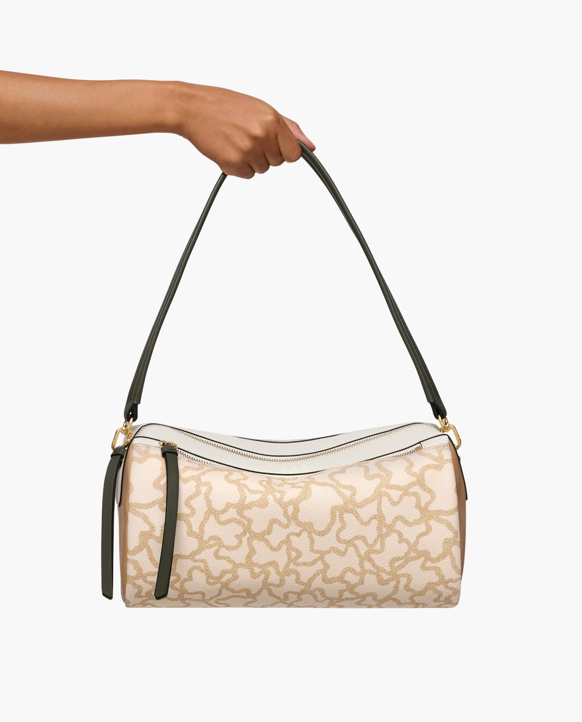 Mala a Tiracolo Kaos Icon Média Transformável Estampada Areia-8