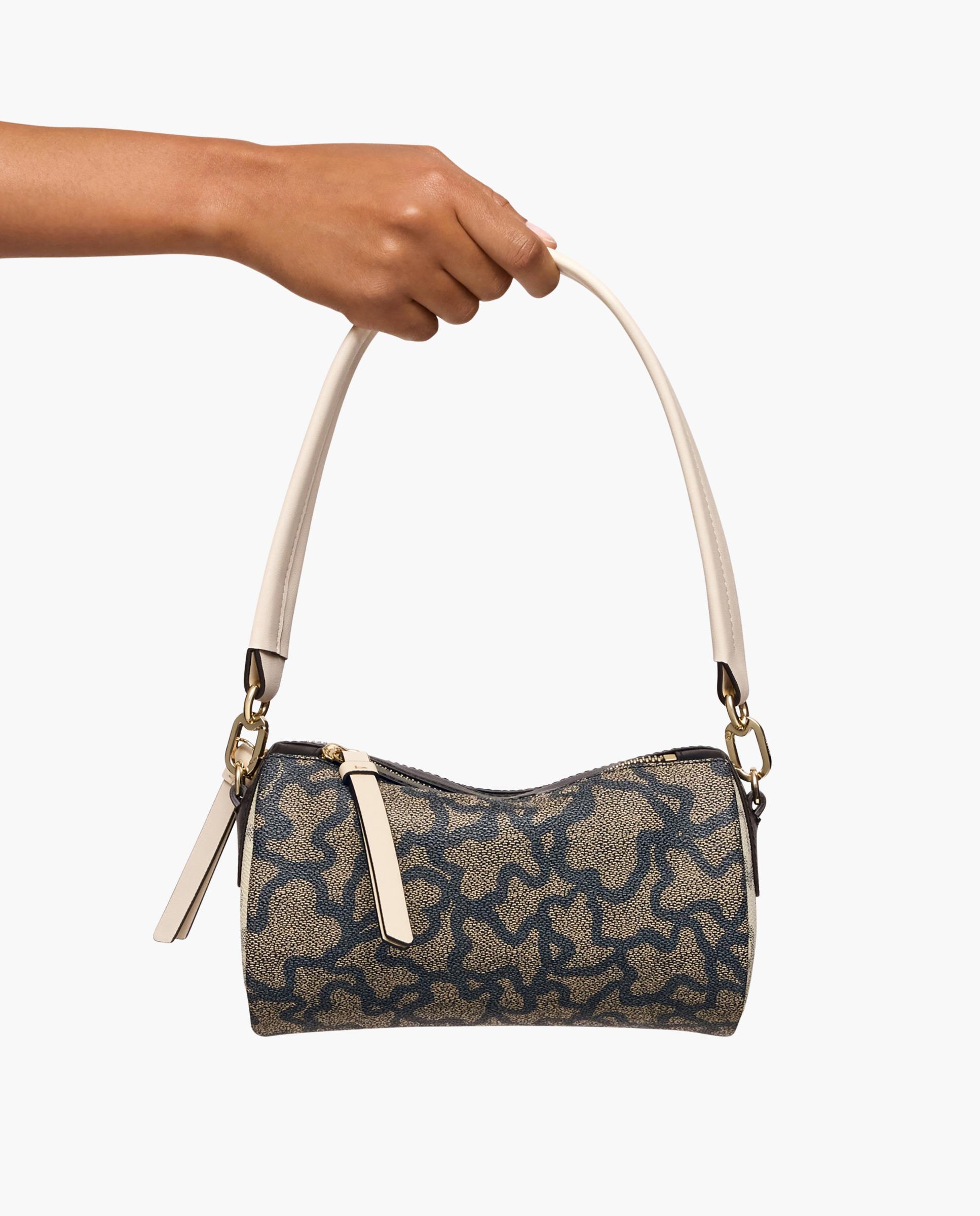 Mala Pequena Kaos Icon Transformável Estampada Preto-7