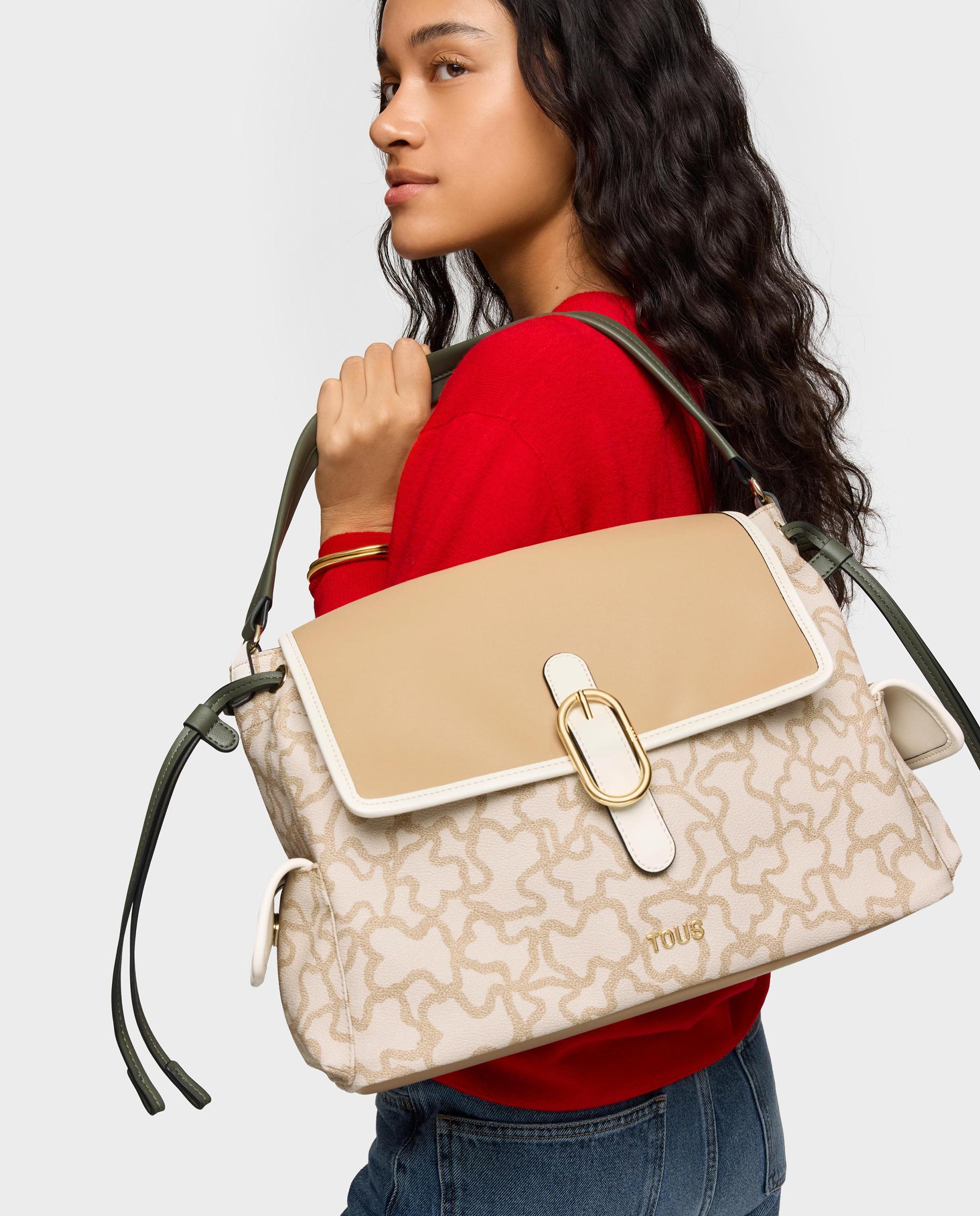 Mala Shopper Kaos Areia-5