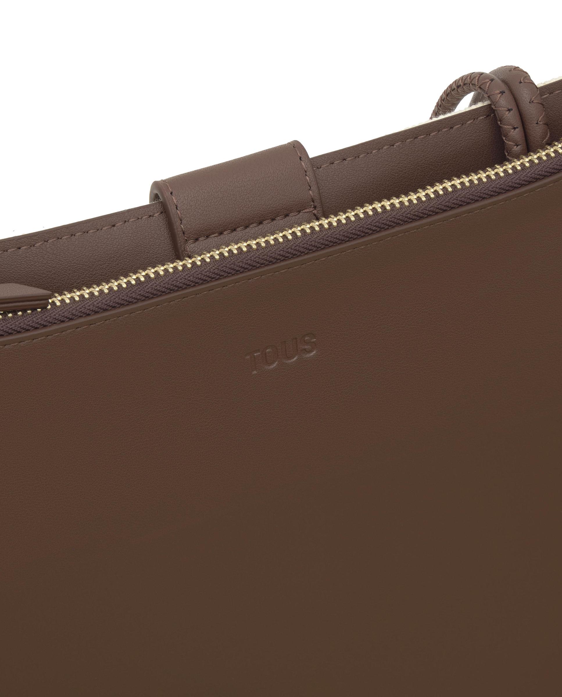 Shopper Grande de Jacquard Summer Holidays Bege-4