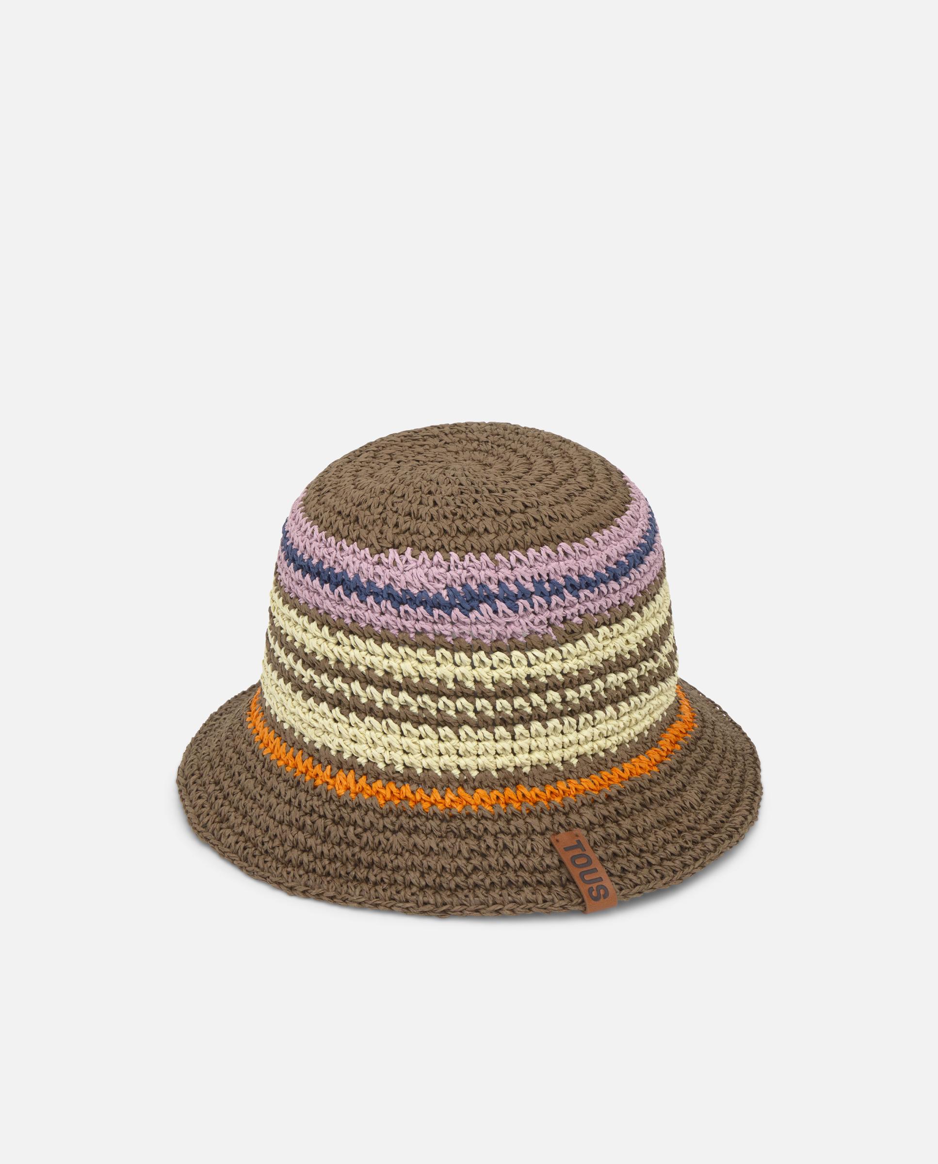 Imagem 0 de Chapéu Multicolor Tous Stripes Straw