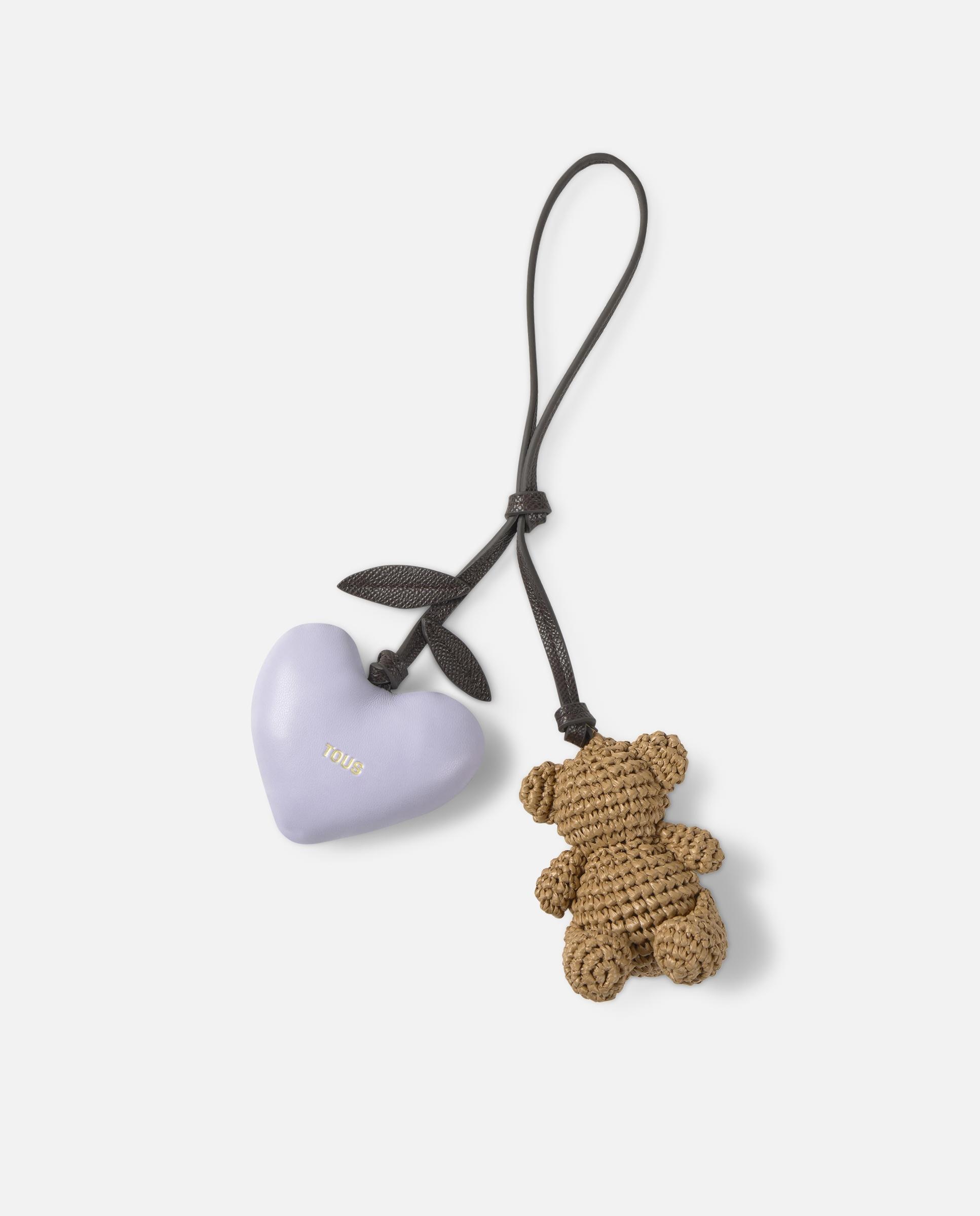 Imagem 0 de Porta-chaves Charm Urso e Coração Tous Icons