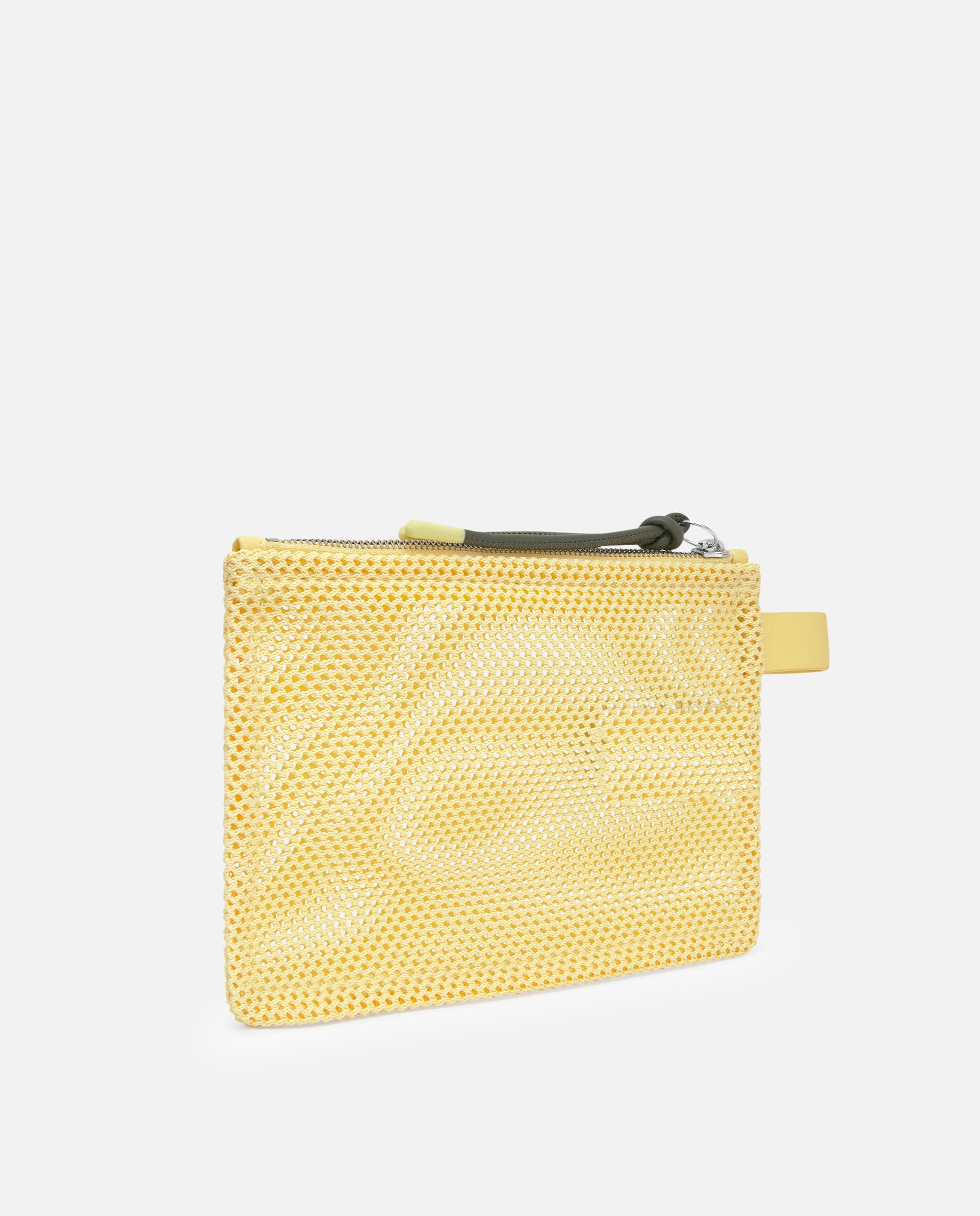 Necessaire Tous Tulip Mesh Plano Amarelo-2