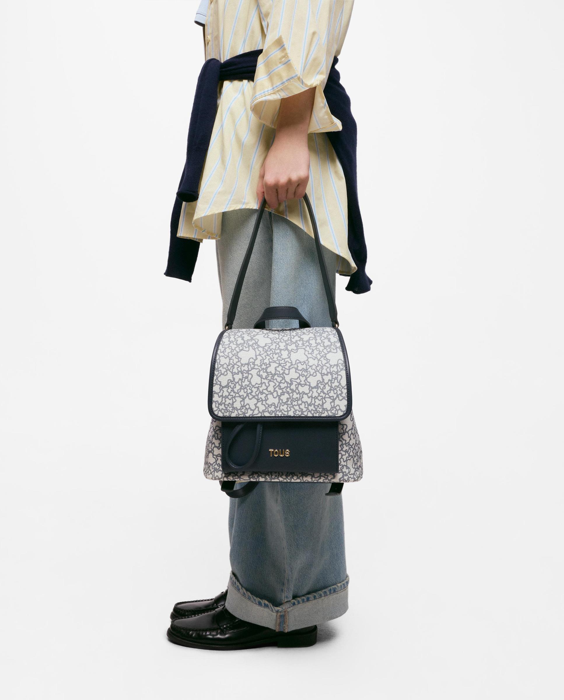 Mochila Kaos Mini New Cinzento-5