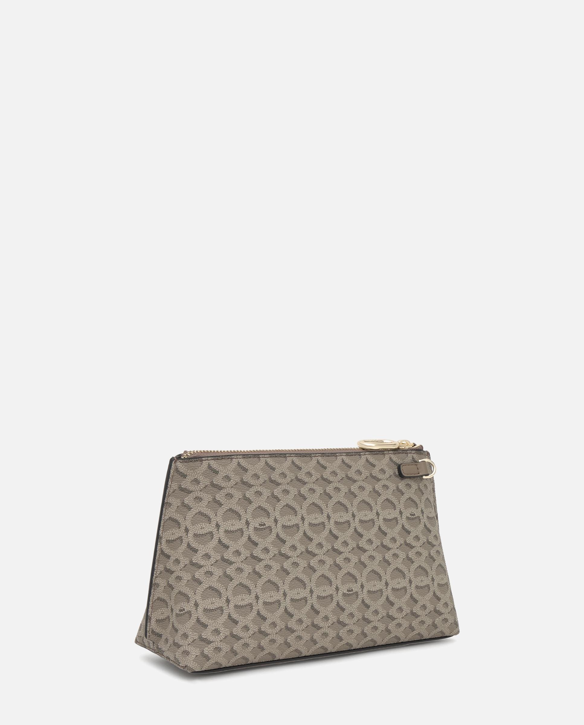 Mala de Mão Tipo Clutch Tous Infinity Taupe-2