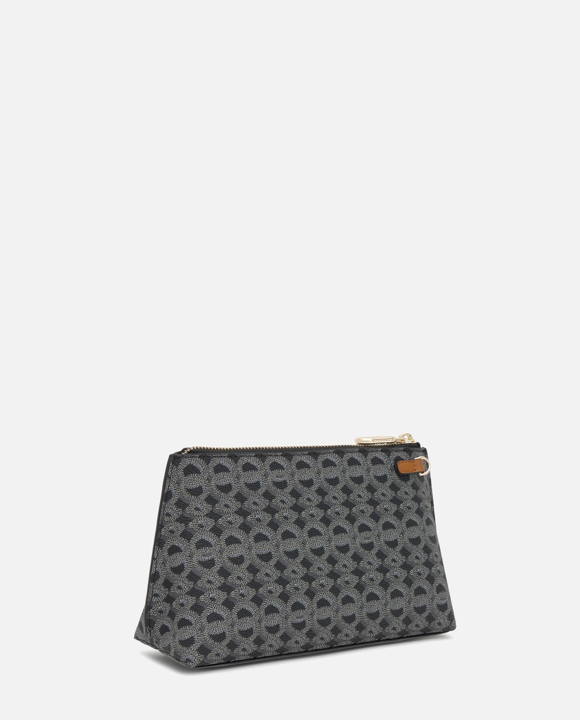 Mala de Mão Tipo Clutch Tous Infinity Preto-2