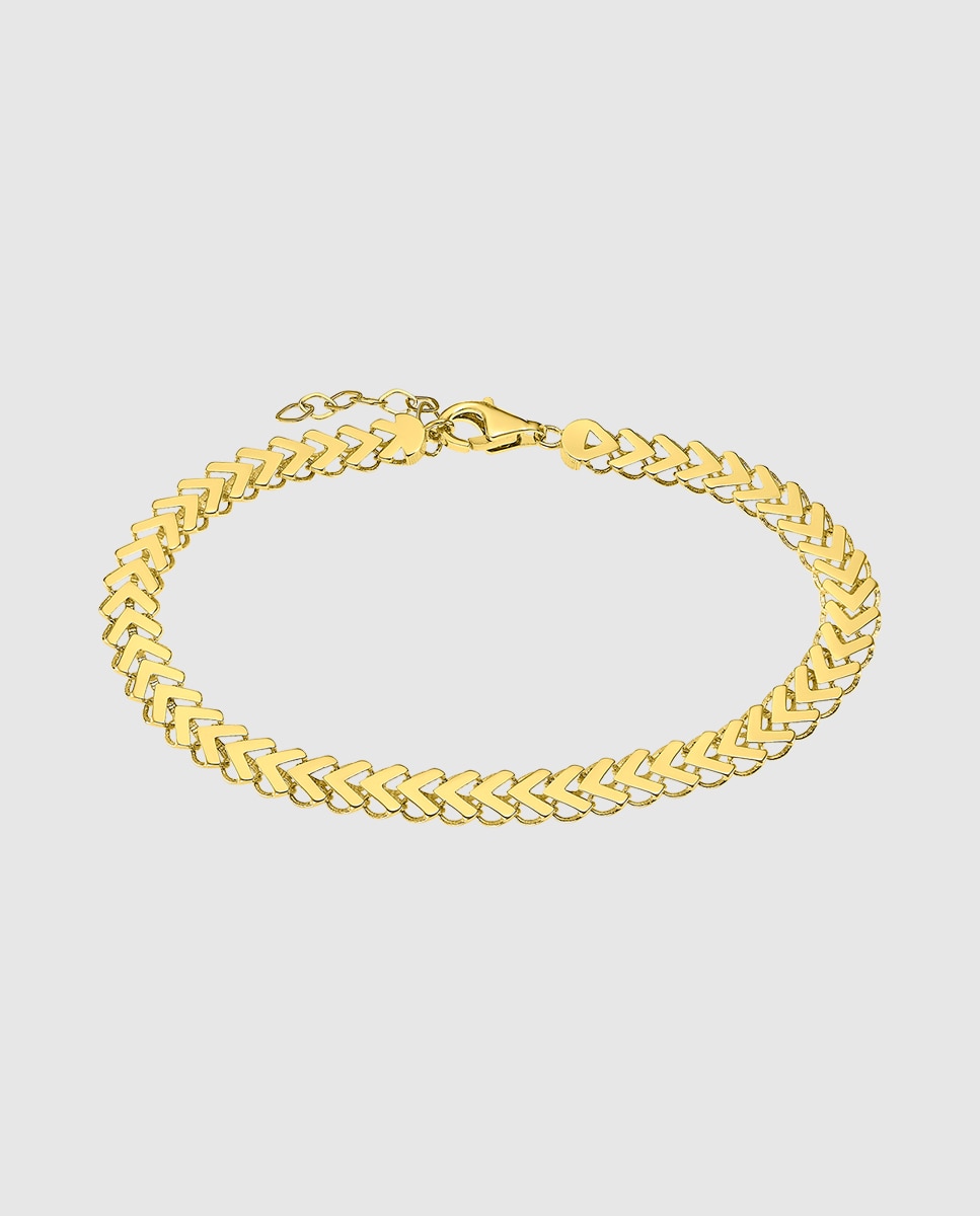 Imagem 0 de Pulseira Af00070/18 Basics de Ouro 9k com Acabamento Brilhante