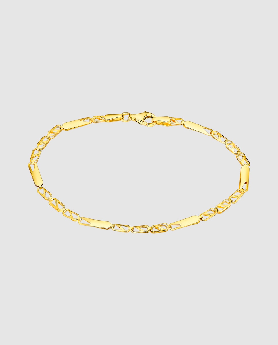 Imagem 0 de Pulseira Vg00078/18 Basics de Ouro 9k com Acabamento Brilhante