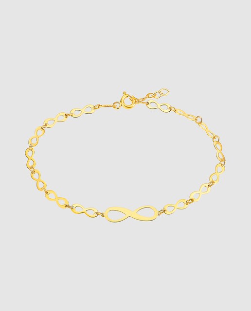 Imagem 0 de Pulseira VG00081/18 Basics de Ouro 9K com Acabamento Brilhante
