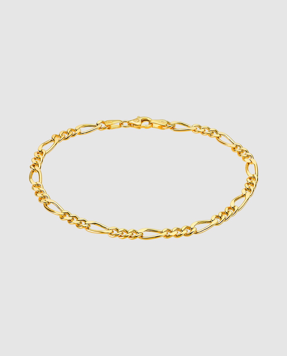 Imagem 0 de Pulseira Os00025/19 Basics de Ouro 9k com Acabamento Brilhante