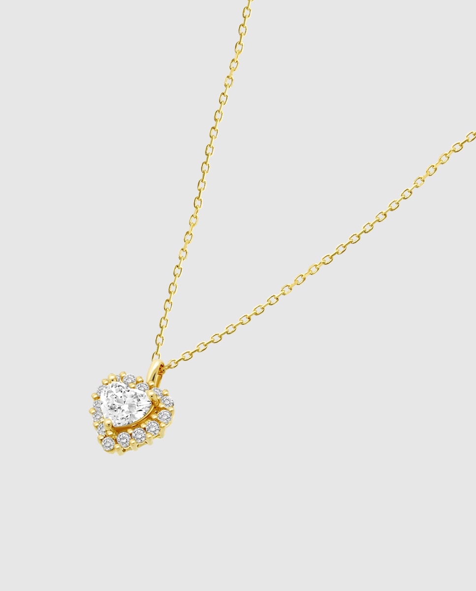 Colar Hin00108/43 Basics de Ouro 9k com Acabamento Brilhante Dourado-1