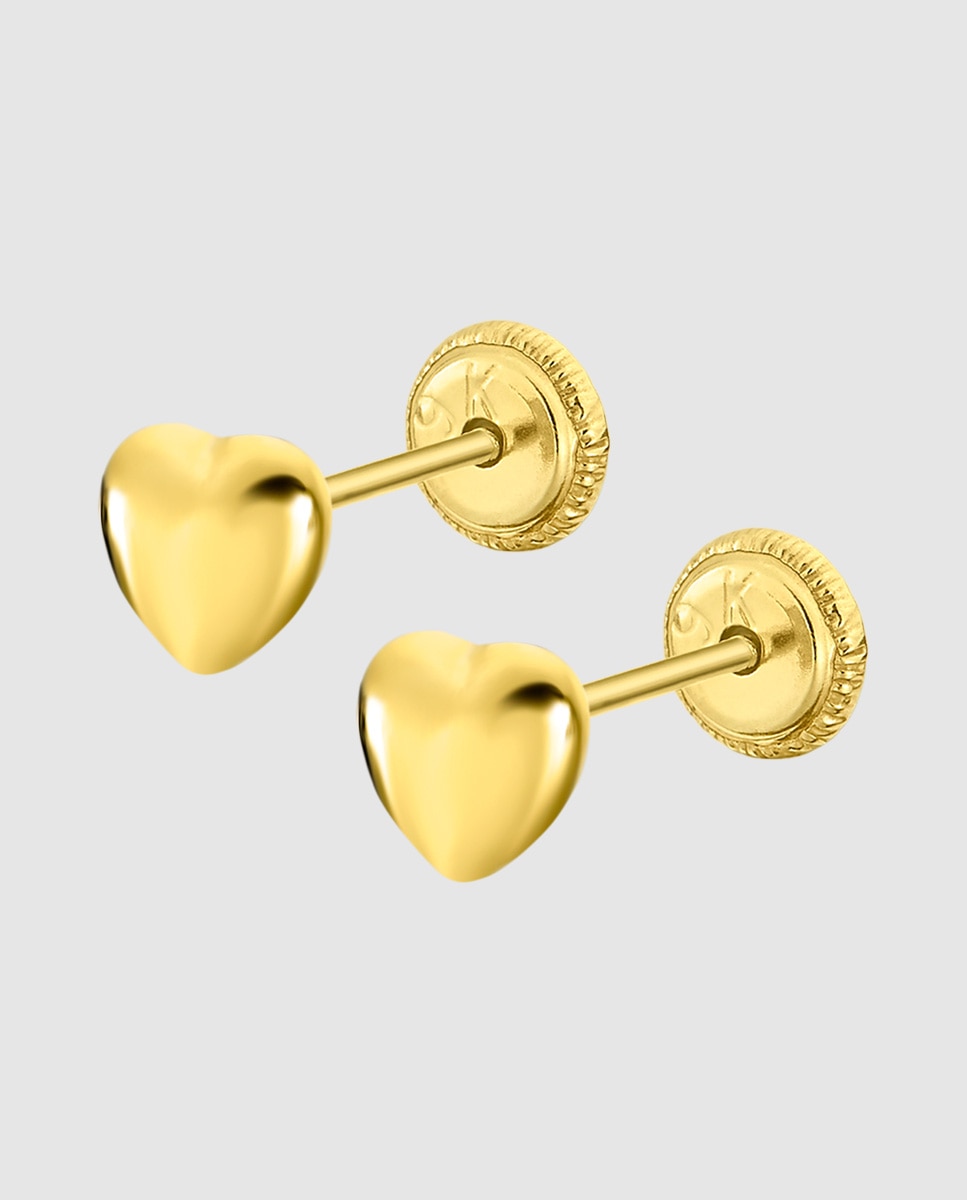 Imagem 0 de Pendente Infantil Lg00317 Basics de Ouro 9k com Acabamento Brilhante e Motivo Coração