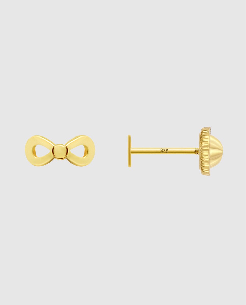 Pendente Infantil Hin00484 Basics de Ouro 9k com Acabamento Brilhante Amarelo-2