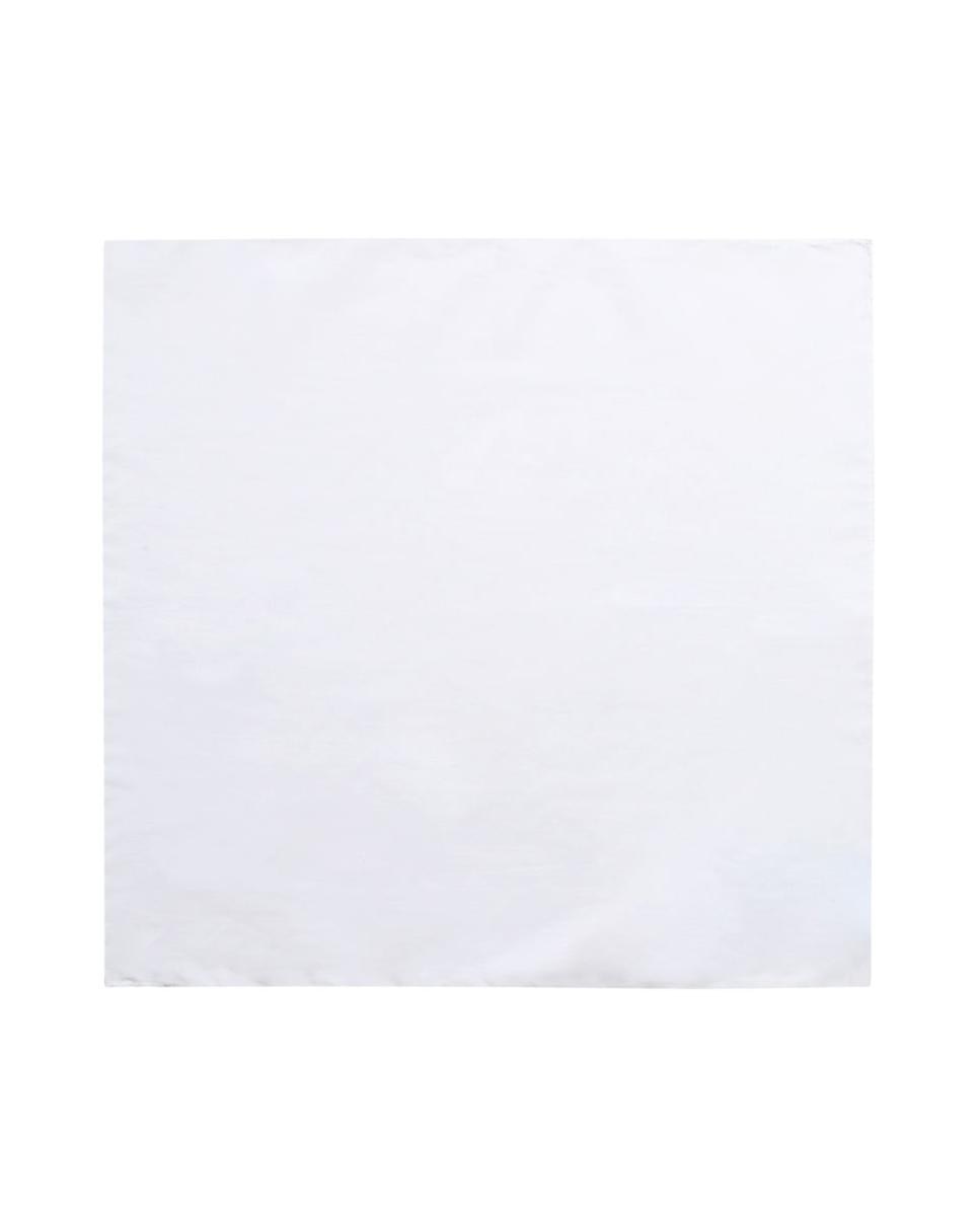 Lenço de Algodão Liso Branco-2