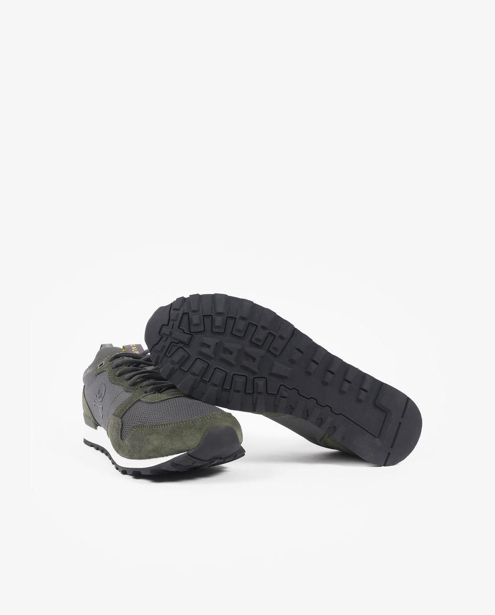 Sapatilhas Desportivas Combinadas com Atacadores Verde-escuro-5