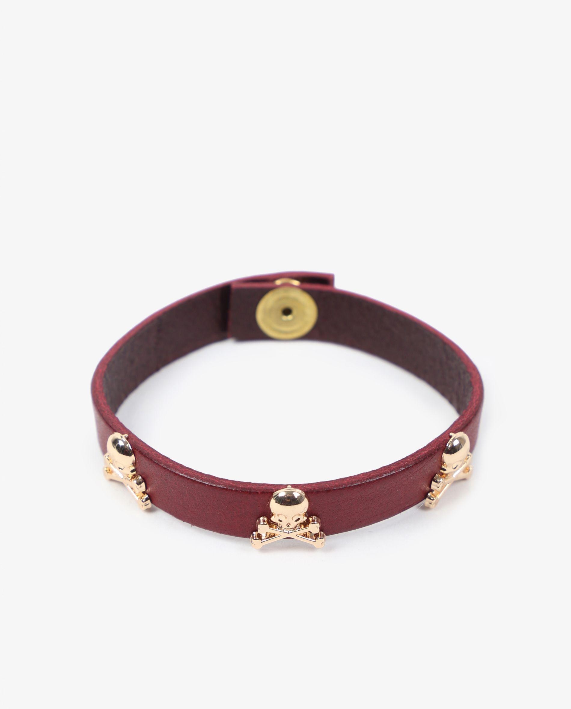 Imagem 0 de Pulseira de Pele em Vermelho