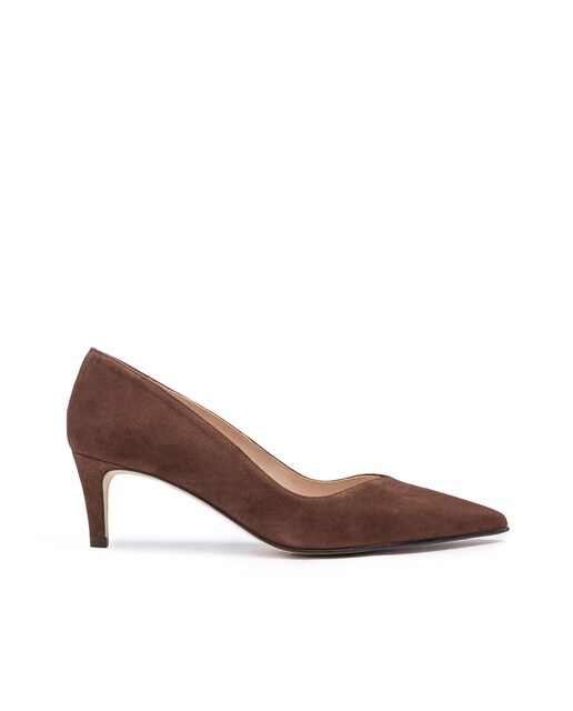 Imagem 0 de Sapatos de Salto em Pele