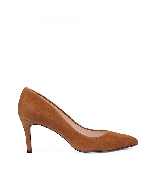 Imagem 0 de Sapatos de Salto em Pele