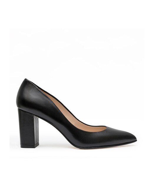 Imagem 0 de Sapatos de Salto em Pele