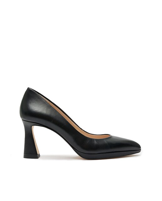 Imagem 0 de Sapatos de Salto em Pele