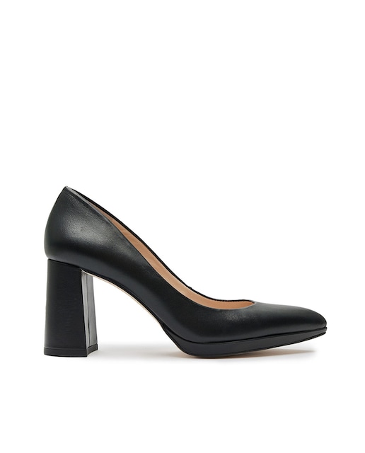 Imagem 0 de Sapatos de Salto em Pele