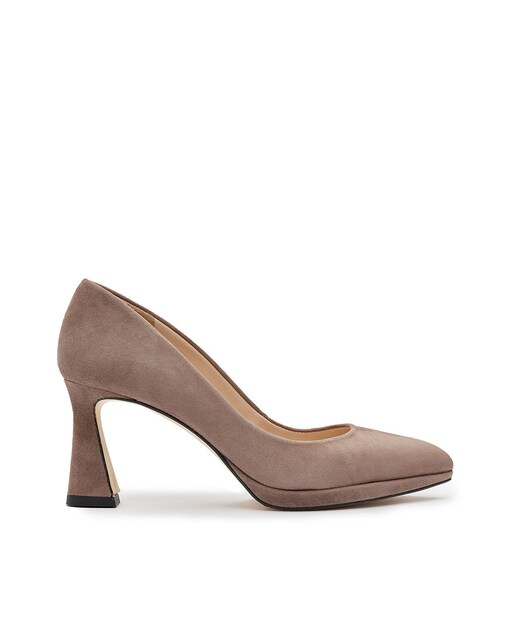Imagem 0 de Sapatos de Salto em Pele