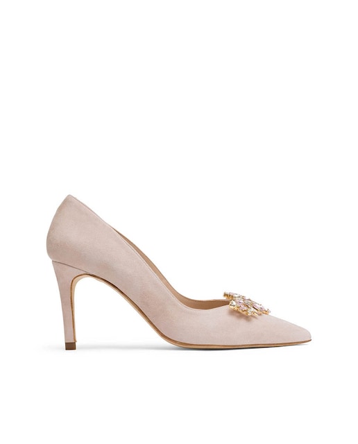 Imagem 0 de Sapatos de Salto Zaira em Pele