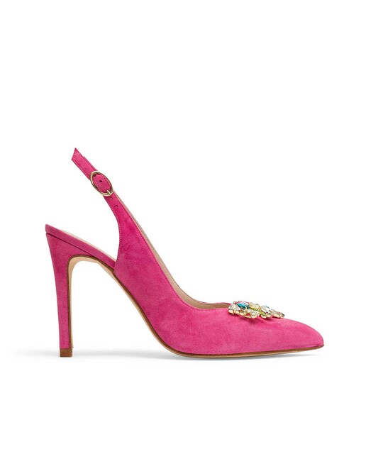 Imagem 0 de Sapatos de Salto Casilda em Pele