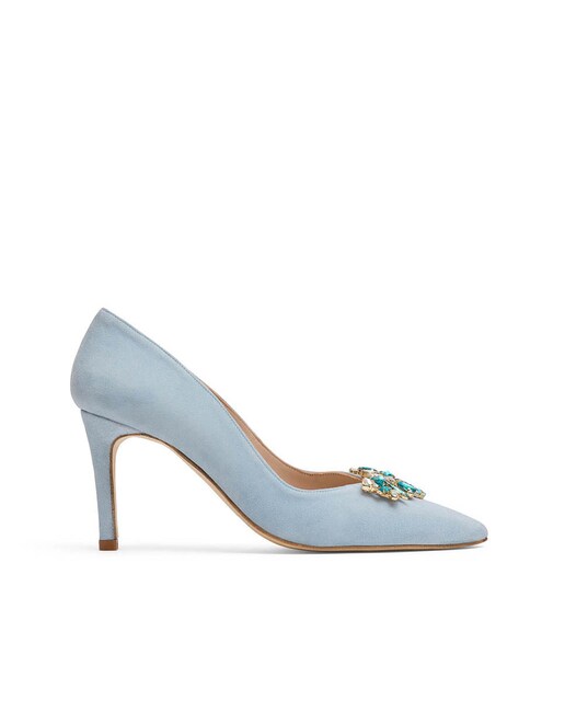 Imagem 0 de Sapatos de Salto Zaira em Pele