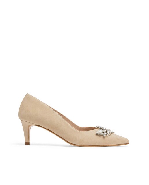 Imagem 0 de Sapatos de Salto Caroline em Pele