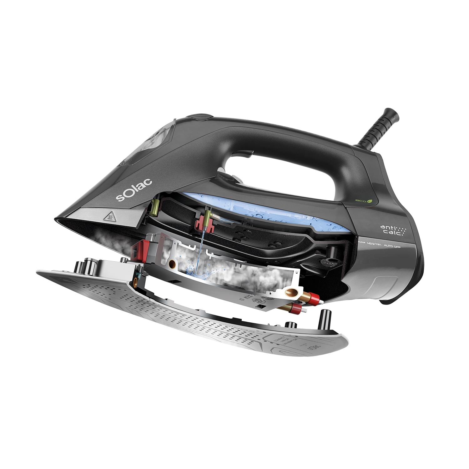 Centro de engomar compacto Solac Easy Temp Evolution Pro Preto-2