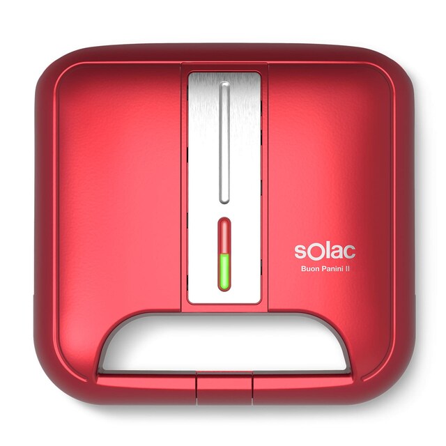 Imagem 0 de Tostadeira Solac Buon Panini II Vermelho