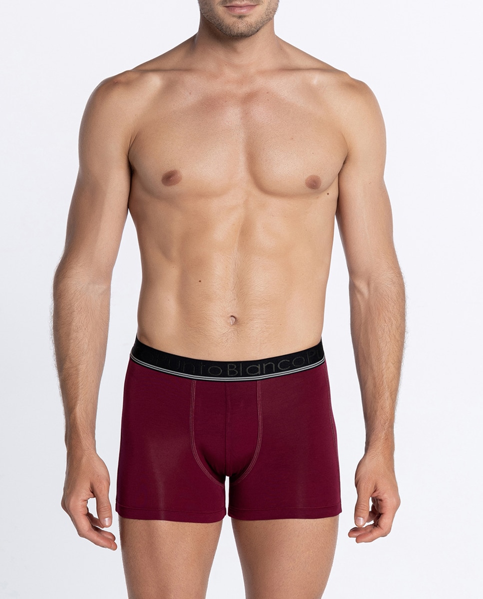 Boxers de Malha Grená-1