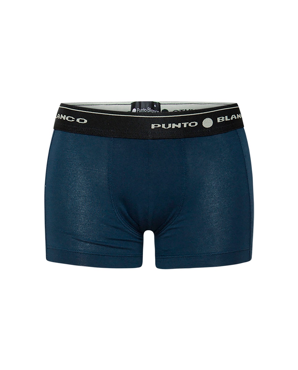 Pack de 3 Boxers Infantil com Logo na Cintura Punto Blanco Multicolor-2