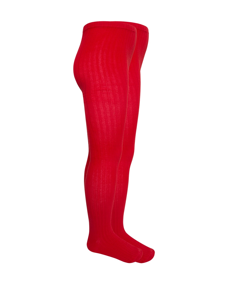 Imagem 0 de Pack de 2 Collants com Canelado Basix