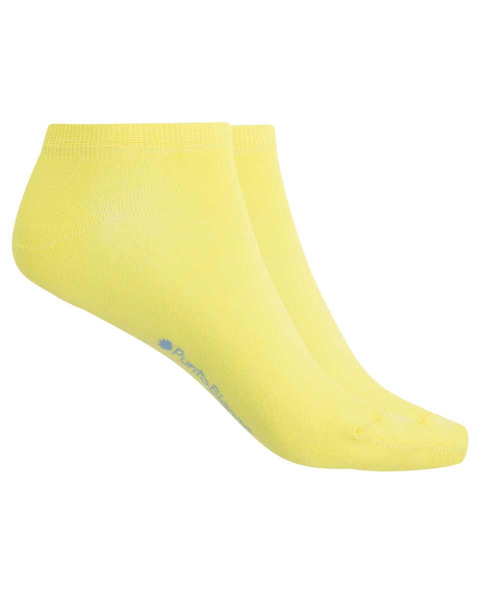 Imagem 0 de Pack de 2 Pares de Meias de Algodão Mercerizado Lisas