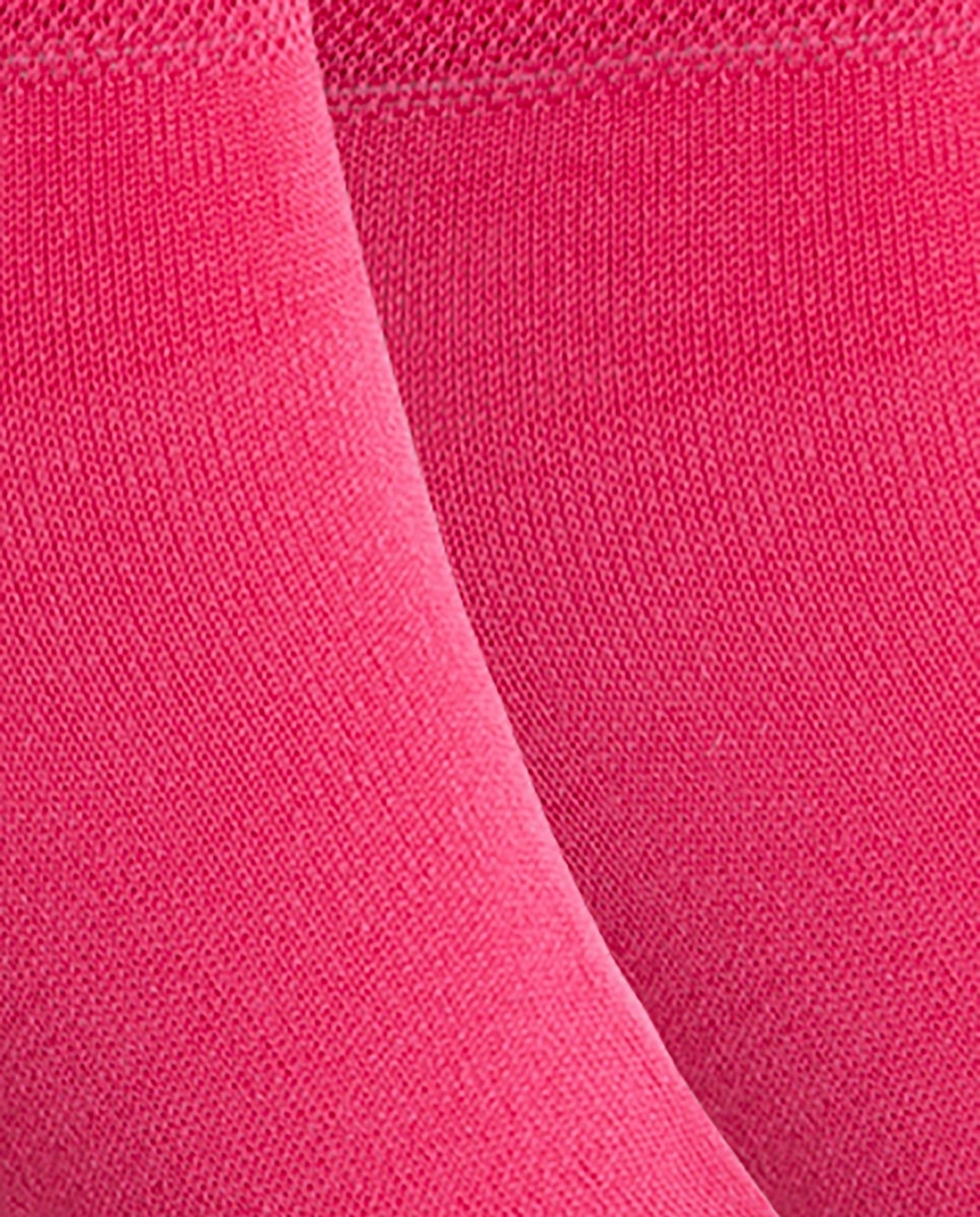 Pack de 2 Pares de Meias de Algodão Mercerizado Lisas - Banana Rosa-2