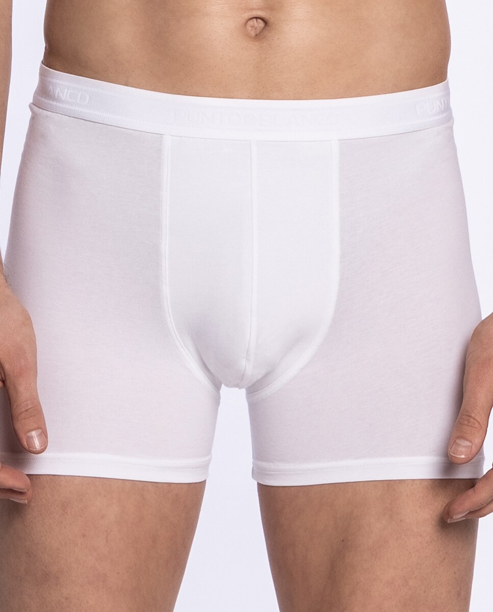 Boxers de Malha Branco-3