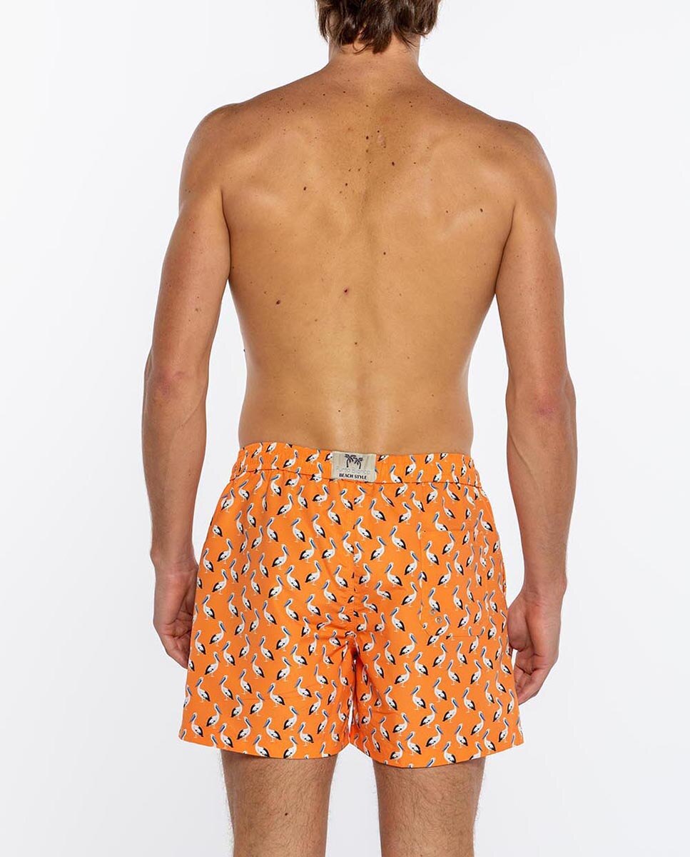 Calções de Banho - Laranja Laranja-2