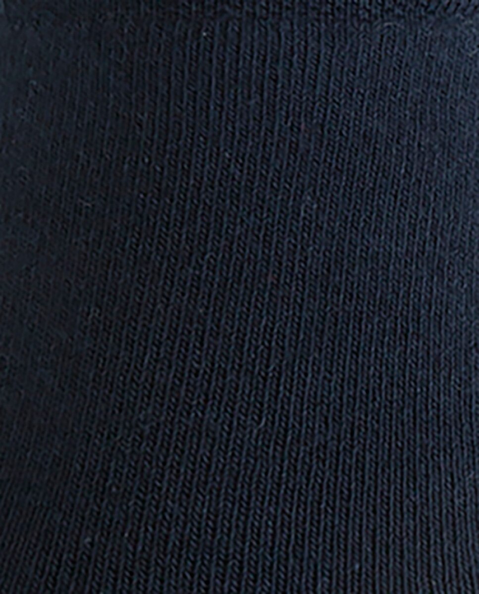 Pack de 2 Pares de Meias Infantis de Algodão Térmico Azul-marinho-2