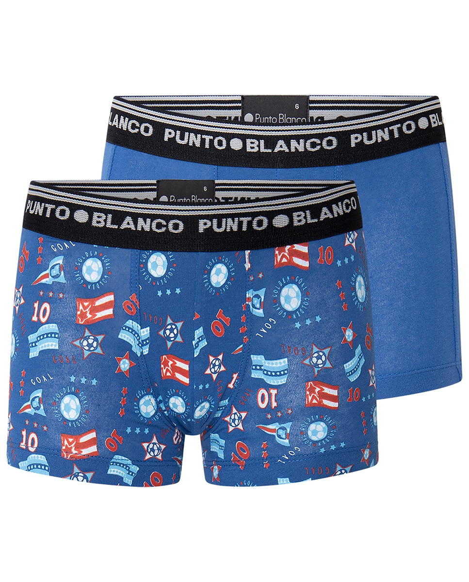 Pack de 2 Boxers Infantil com Logo na Cintura Multicolor-1