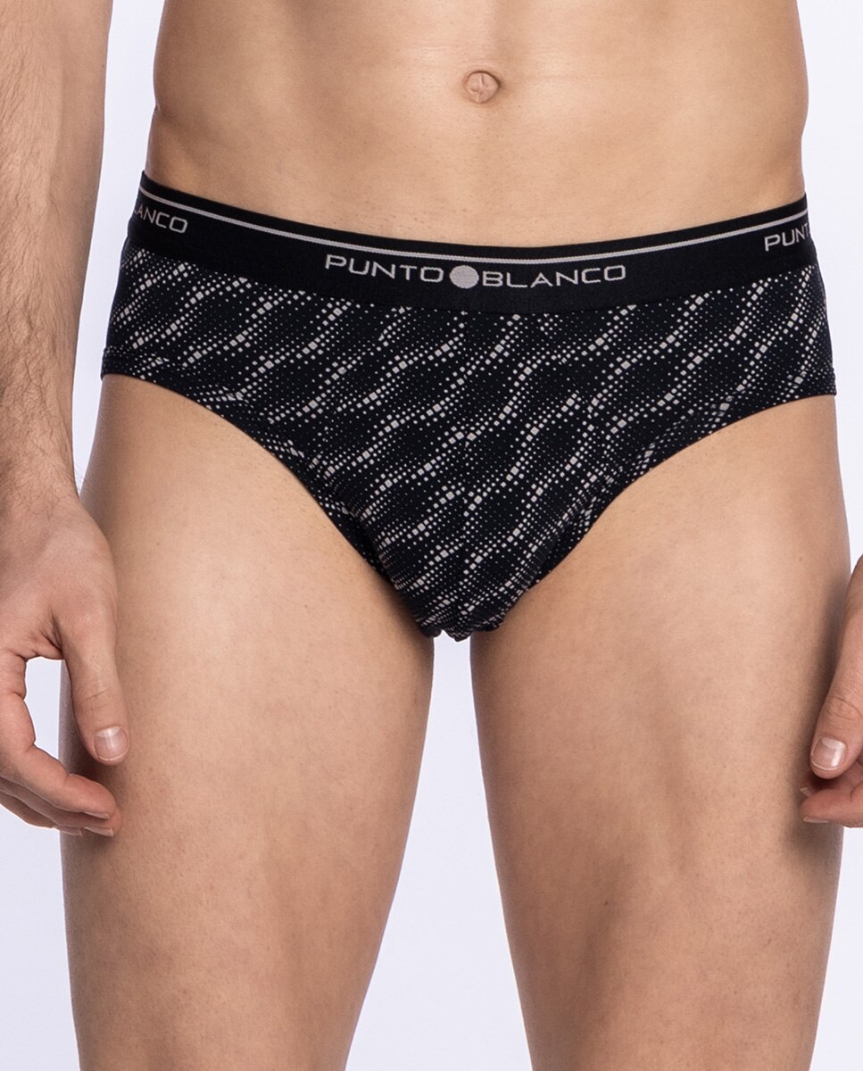 Pack 3 Slips Preto / Branco-5