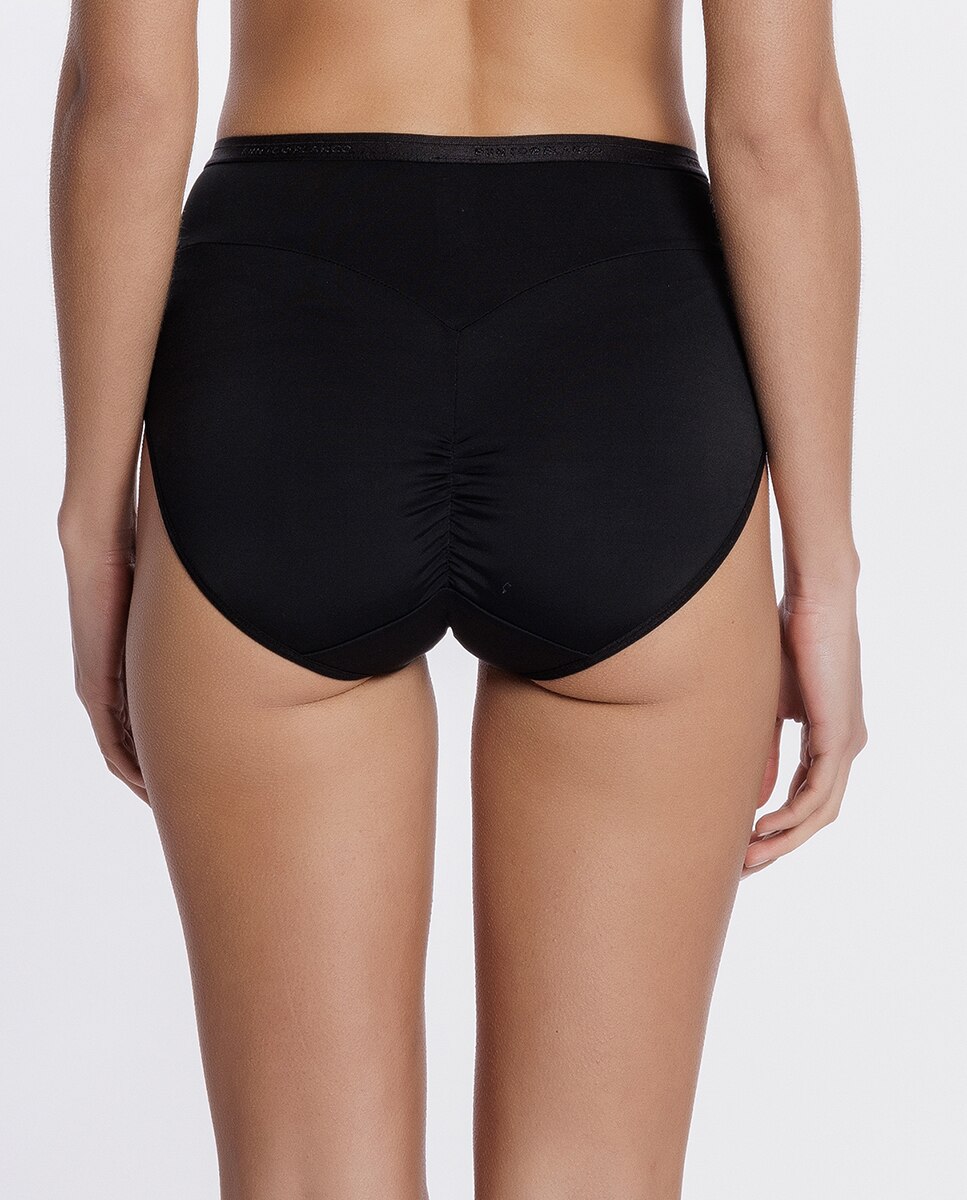 Pack de Duas Cuecas Altas Preto-2