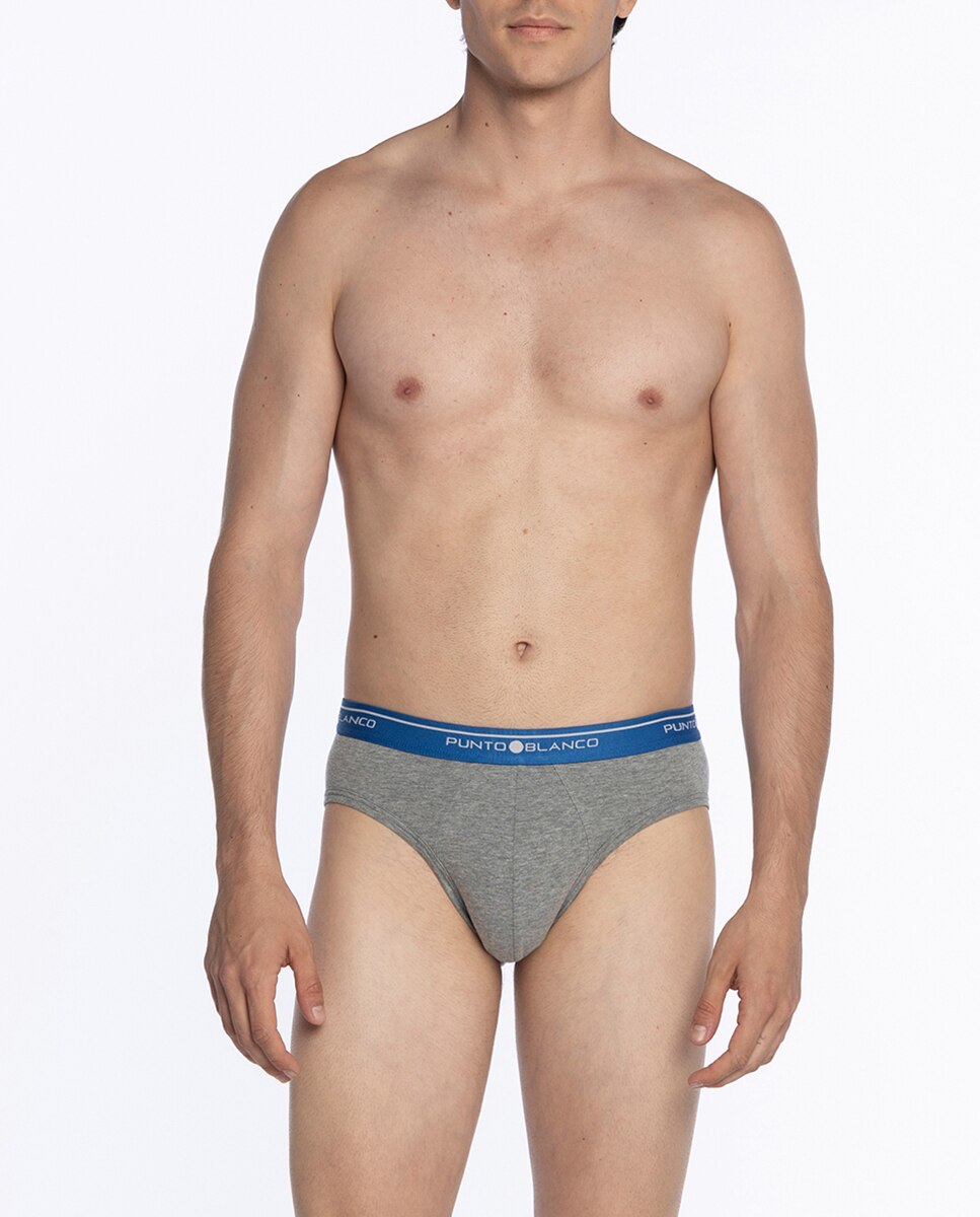 Pack 3 Slips Azul / Branco-2