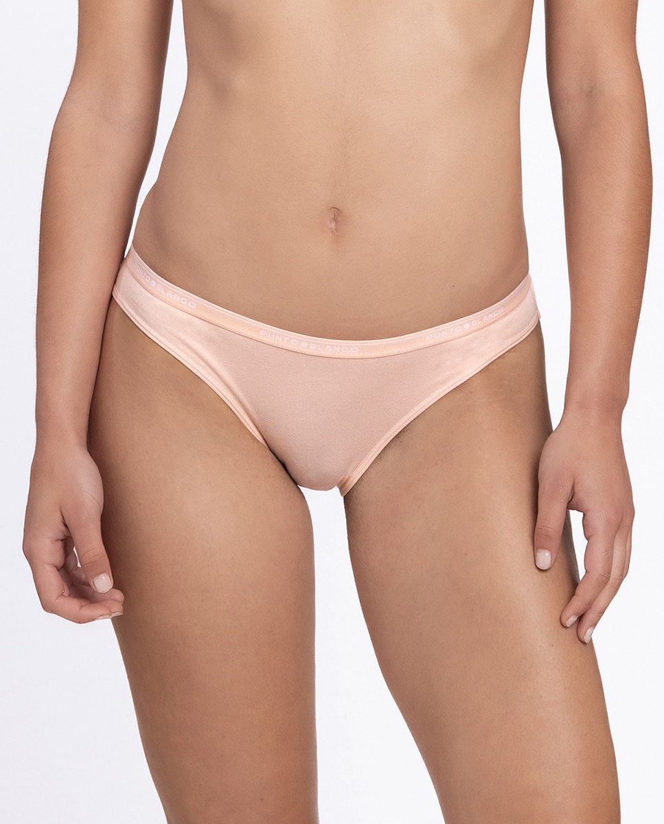 Pack de 3 Cuecas Lisas de Algodão Multicolor-1