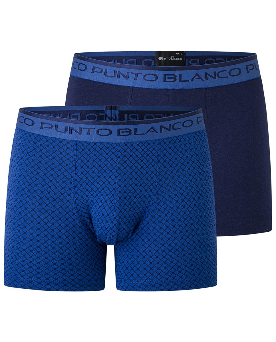 Pack de 2 Boxérs de Malha Azul-5