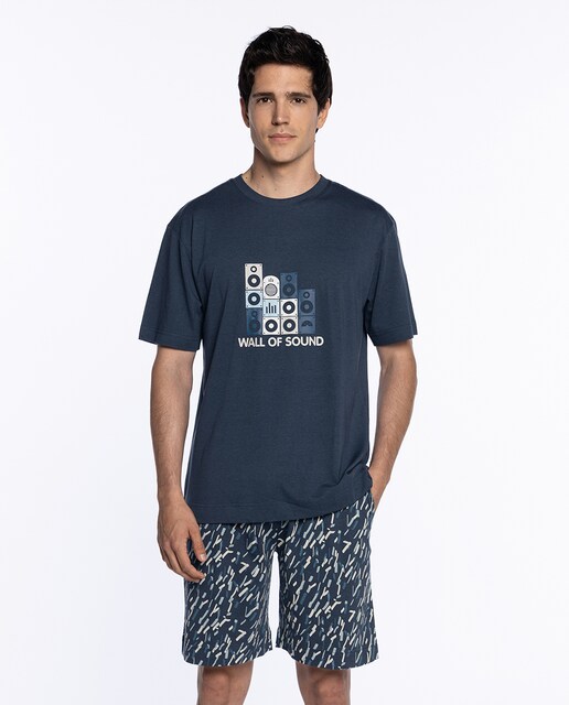 Imagem 0 de Pijama Curto de Malha